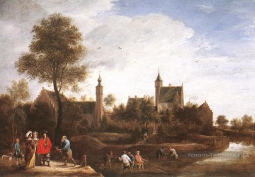  het - Vue de Het Sterckshof près d’Anvers David Teniers le Jeune